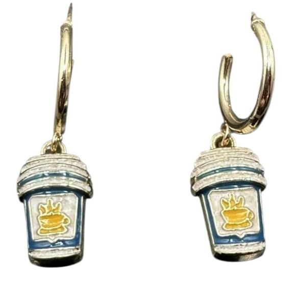 Sugarfix By Baublebar Jewelry Sugarfix By Baublebar Iconic Coffee Cup Earrings - Picture 1 of 6